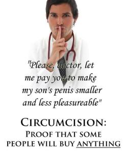 Circumcision - penis size australia